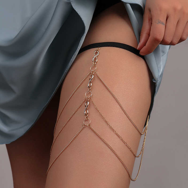 New simple leg chain new leg ring body chain