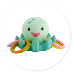 Infantino Light-up Ring Catcher Octopus...